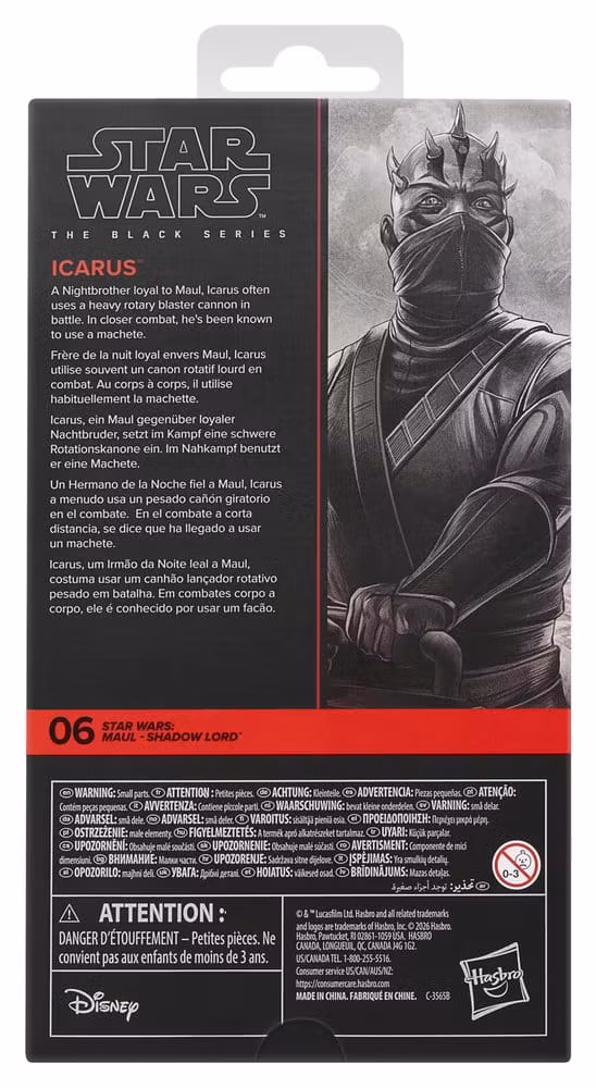Star Wars Black Series: Icarus (Maul – Shadow Lord) (Totalpris 398,-)