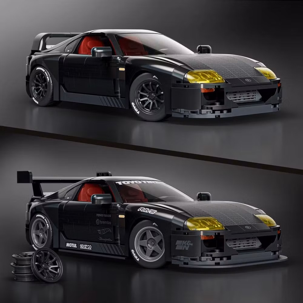 Mattel Brick Shop Hot Wheels Elite series 1994 Toyota Supra MKIV (Totalpris 749,-)