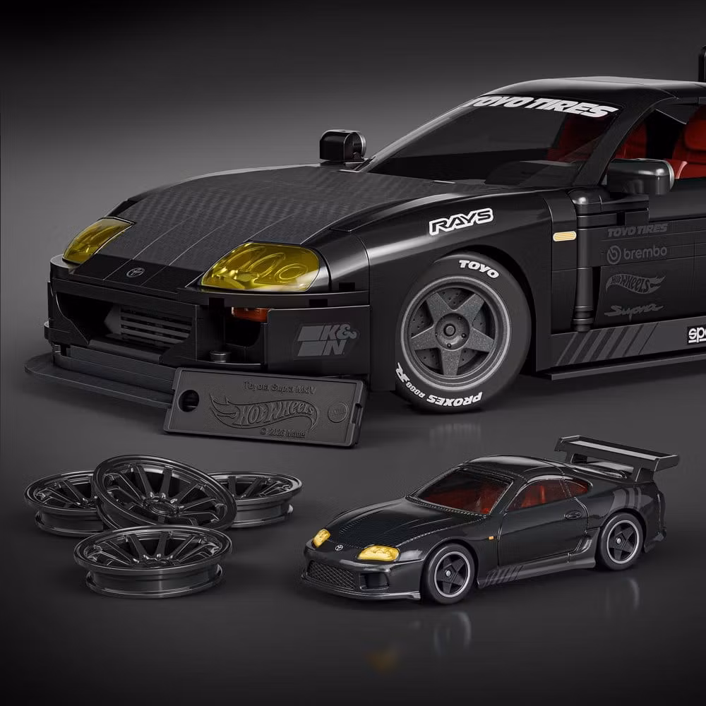 Mattel Brick Shop Hot Wheels Elite series 1994 Toyota Supra MKIV (Totalpris 749,-)