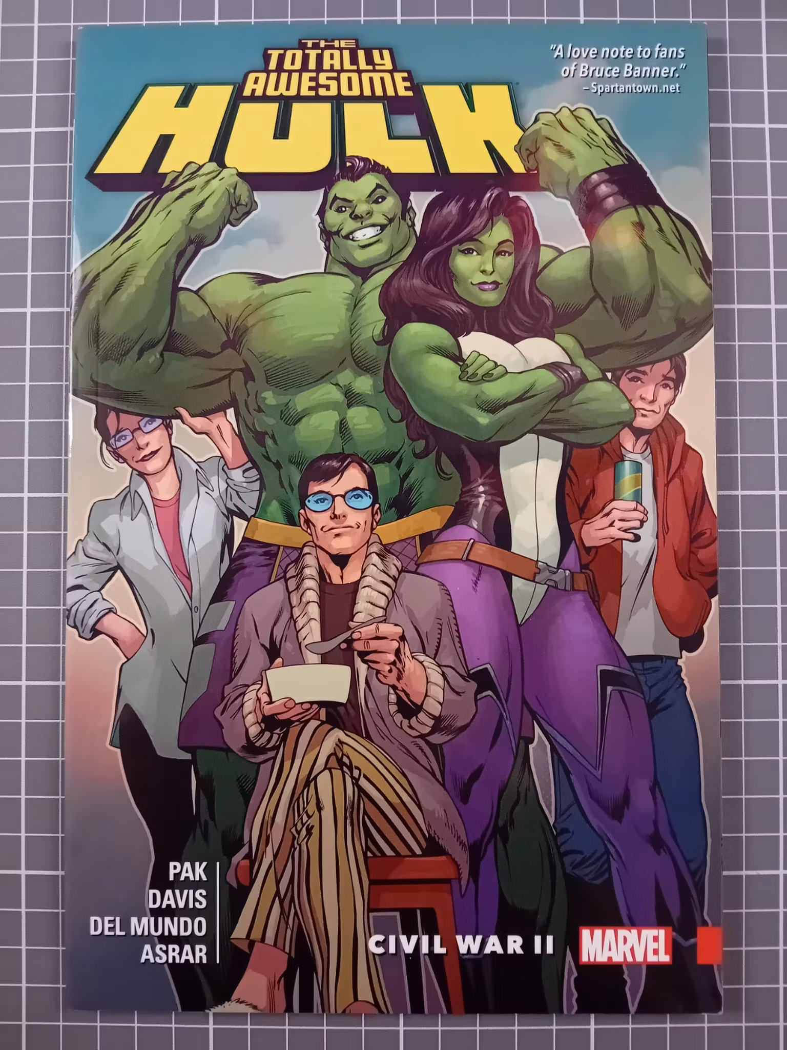 The totally awesome Hulk vol 2 Civil war II