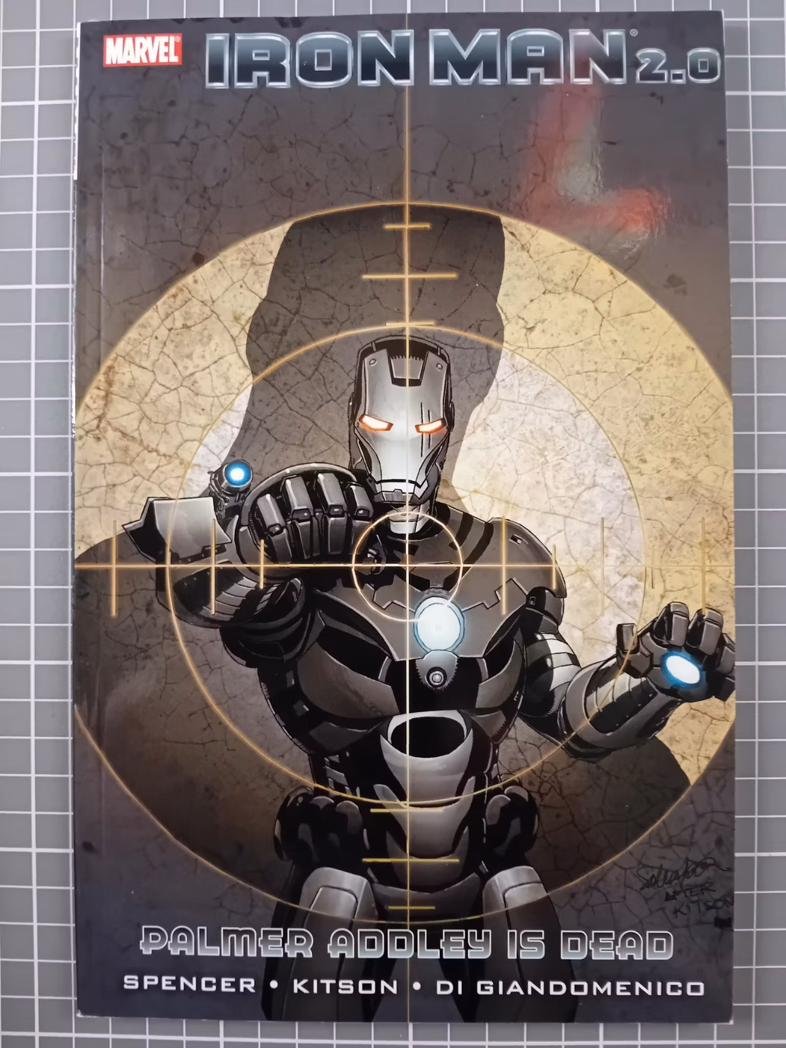 Iron Man 2.0 Palmer Addley is dead
