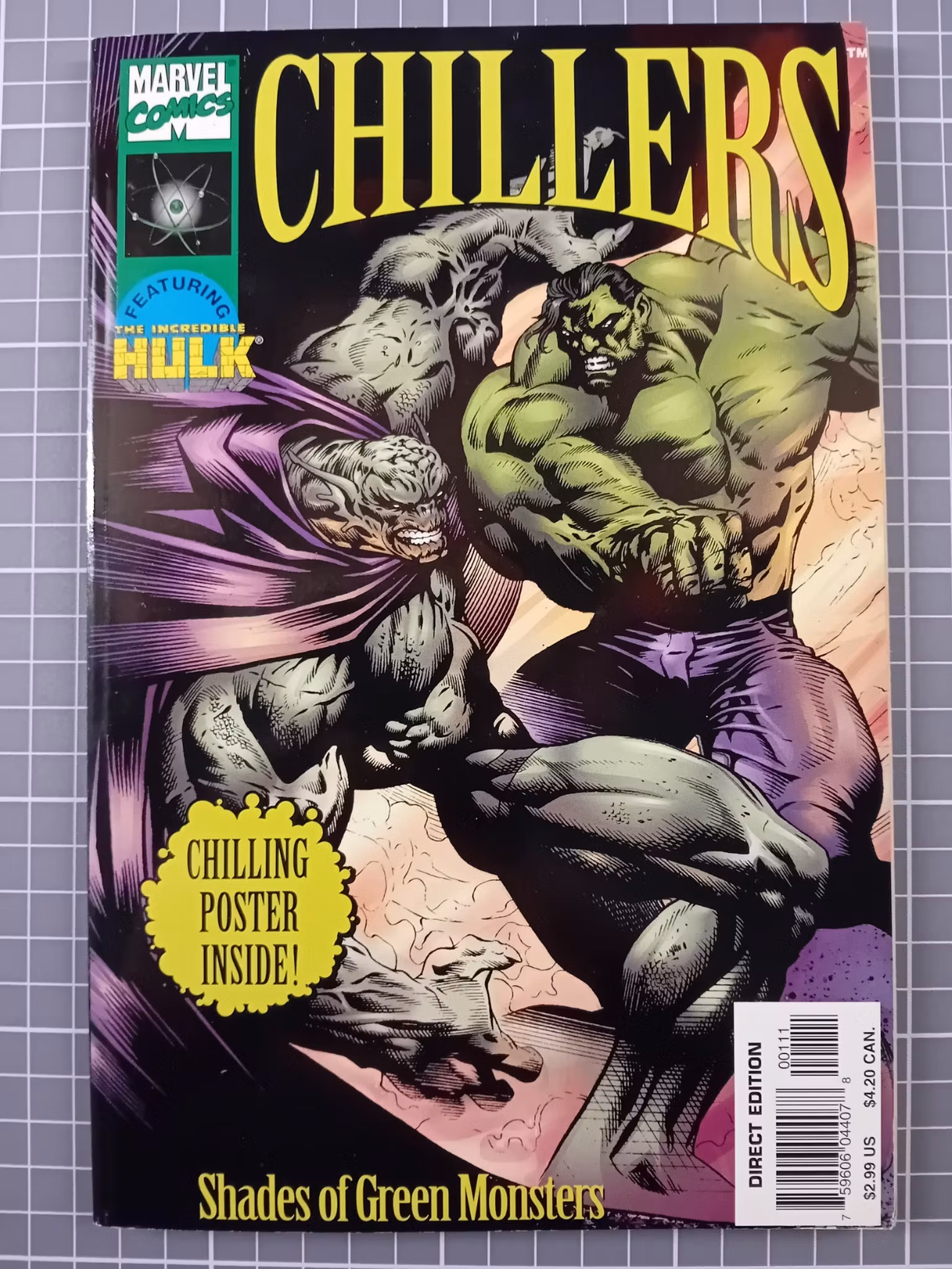 Marvel Chillers Shades of green monster m/poster
