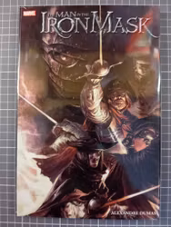 The man in the iron mask (HC) fortsatt forseglet