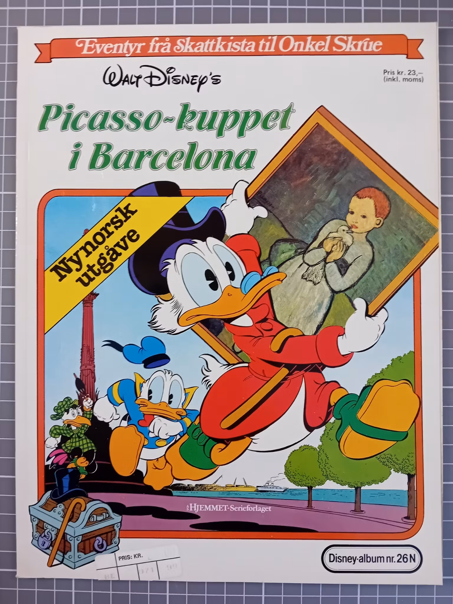 Eventyr frå skattkista til Onkel Skrue Picaso-kuppet i Barcelona (Ny-Norsk utgave)