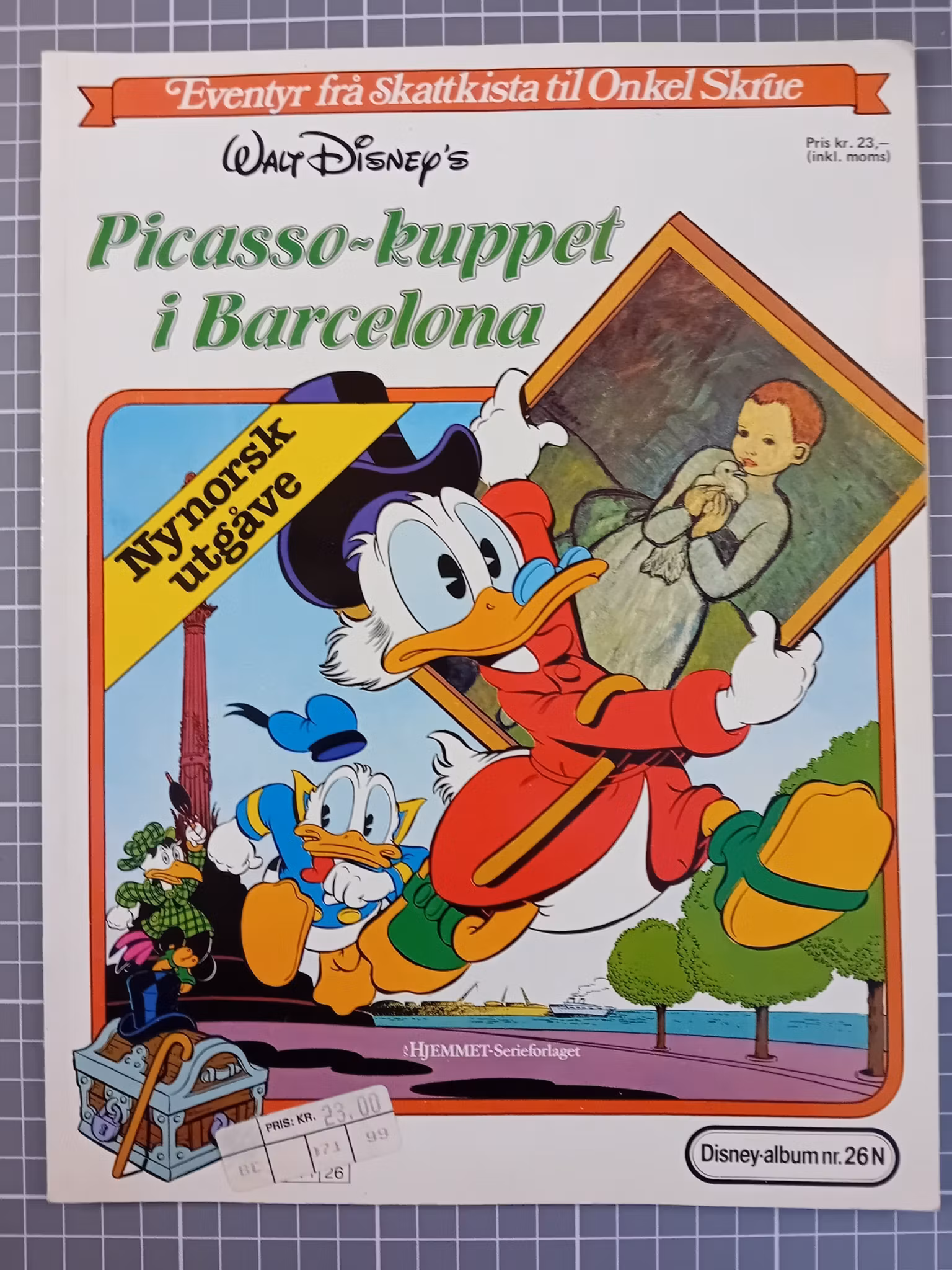 Eventyr frå skattkista til Onkel Skrue Picaso-kuppet i Barcelona (Ny-Norsk utgave)