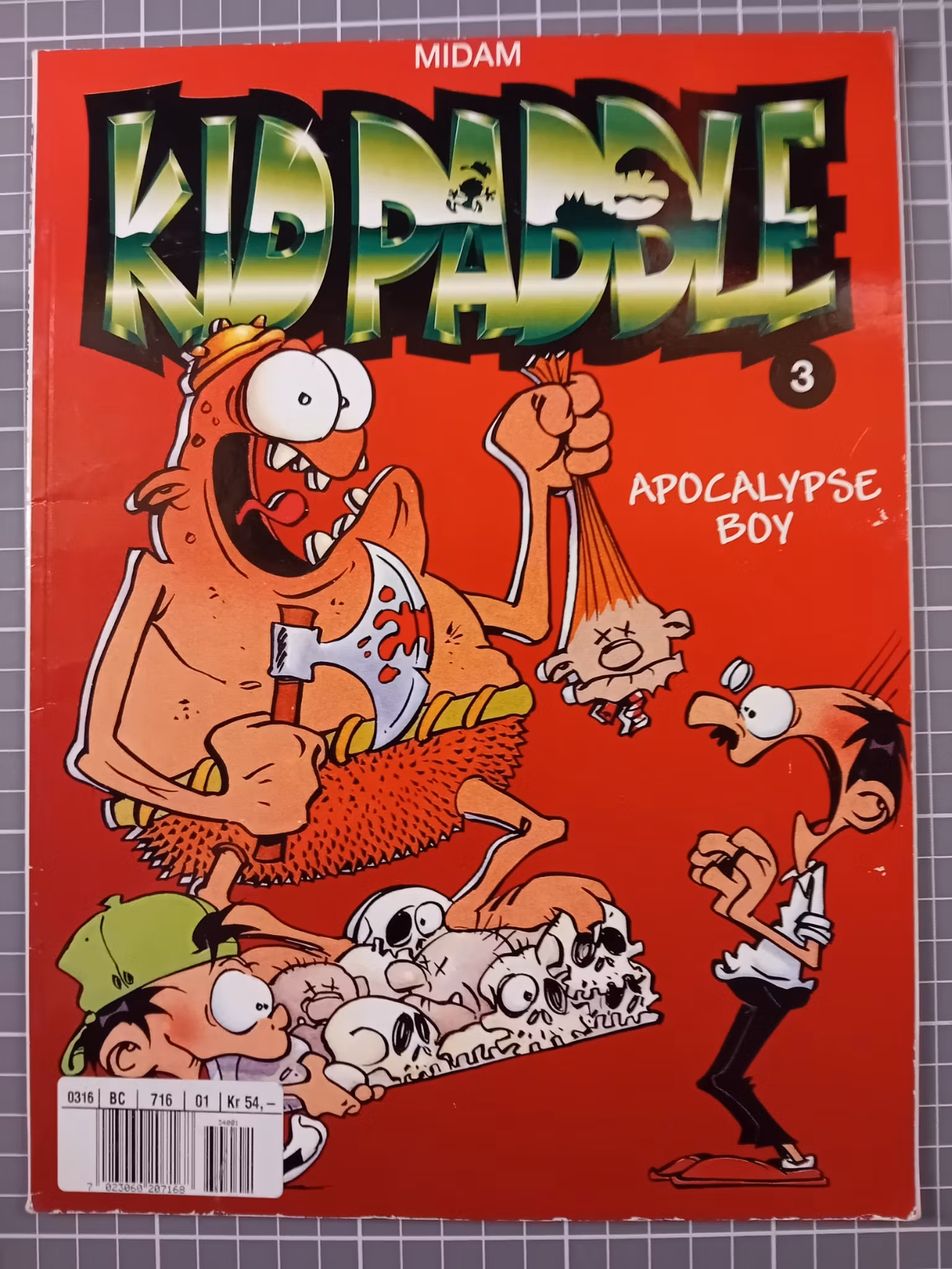 Kid Paddle 3 Apocalypse boy