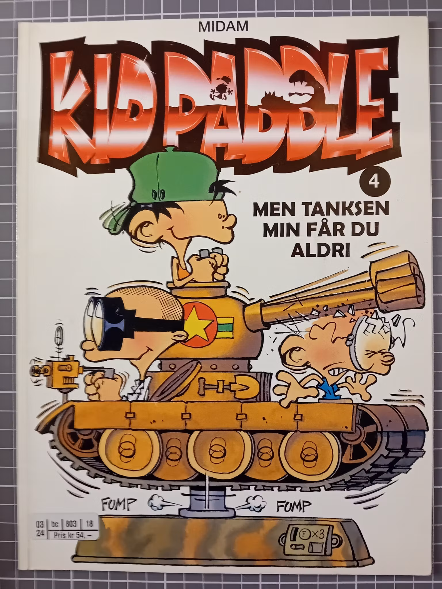 Kid Paddle 4 Men tanksen min får du aldri