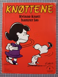 Knøttene Kvinne-knøtt hamrer løs