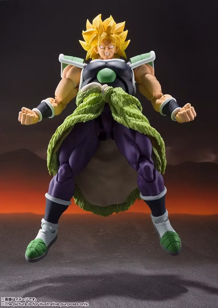 Dragon Ball Super S.H.Figuarts Action Figure Broly -Super- 19 cm (Totalpris 789,-)