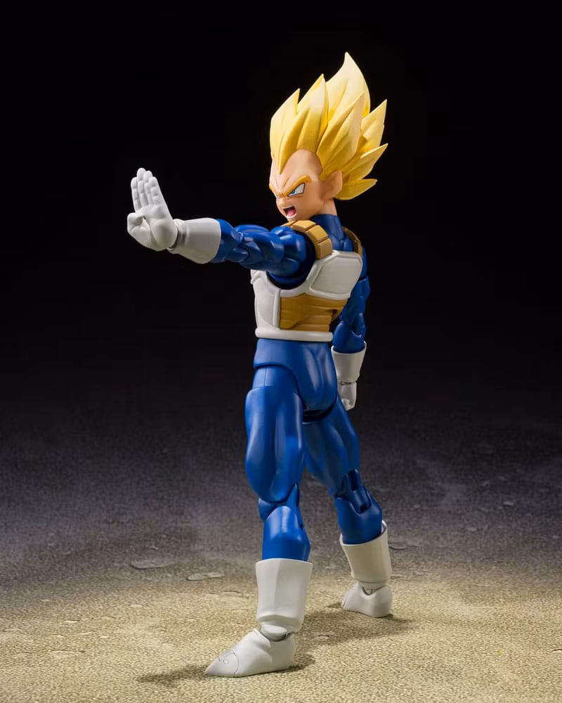 Dragon Ball Z S.H.Figuarts Action Figure Super Saiyan Vegeta (Dangerous Pride) 14 cm (Totalpris 398,-)