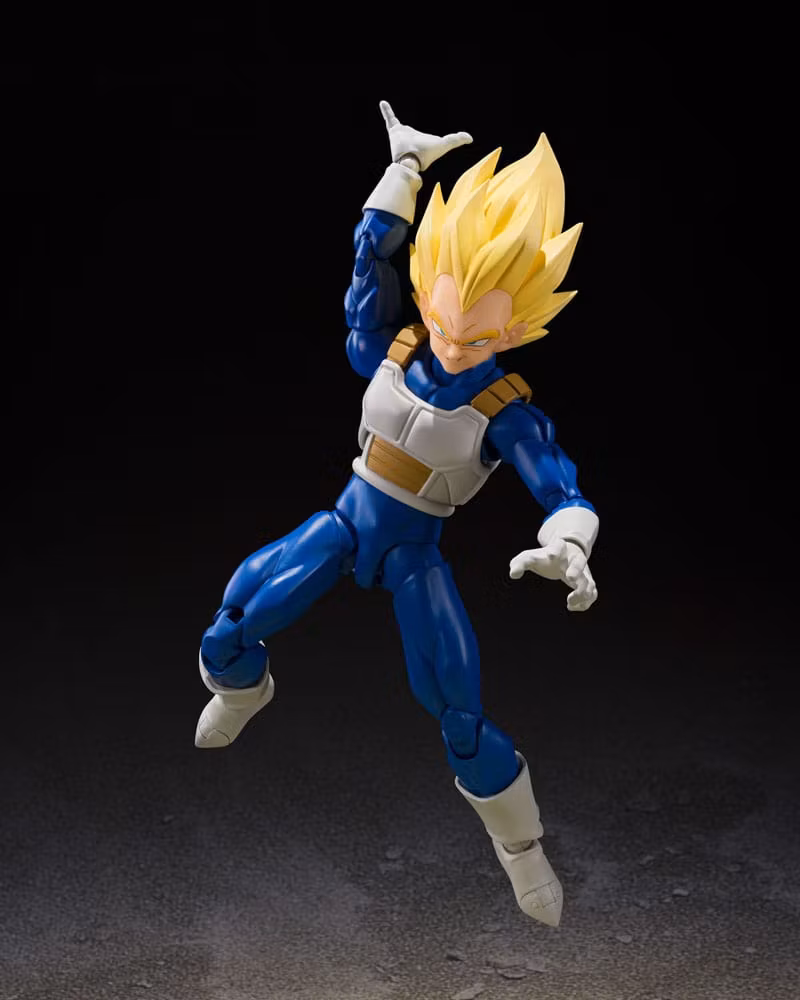 Dragon Ball Z S.H.Figuarts Action Figure Super Saiyan Vegeta (Dangerous Pride) 14 cm (Totalpris 398,-)