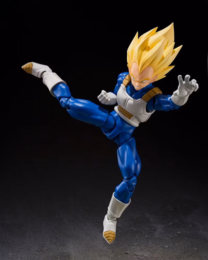 Dragon Ball Z S.H.Figuarts Action Figure Super Saiyan Vegeta (Dangerous Pride) 14 cm (Totalpris 398,-)