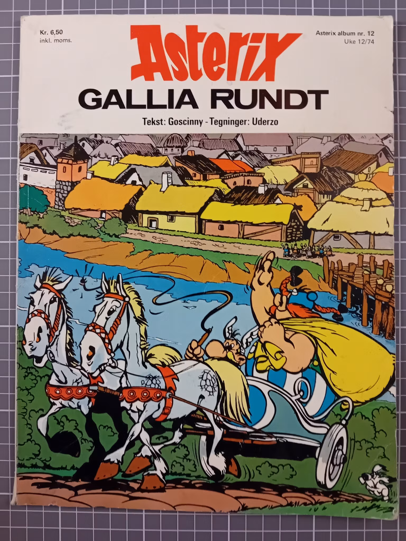 Asterix 12 Gallia rundt