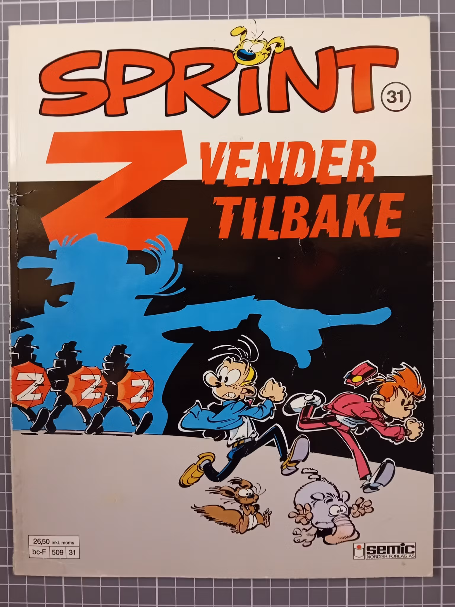 Sprint 31 Z vender tilbake
