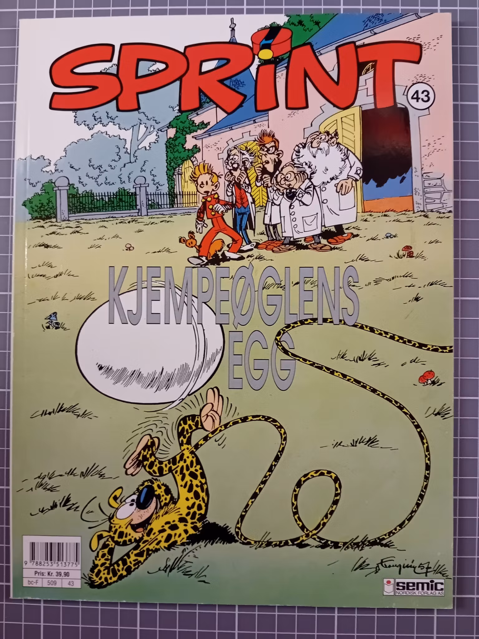 Sprint 43 Kjempeøglens egg
