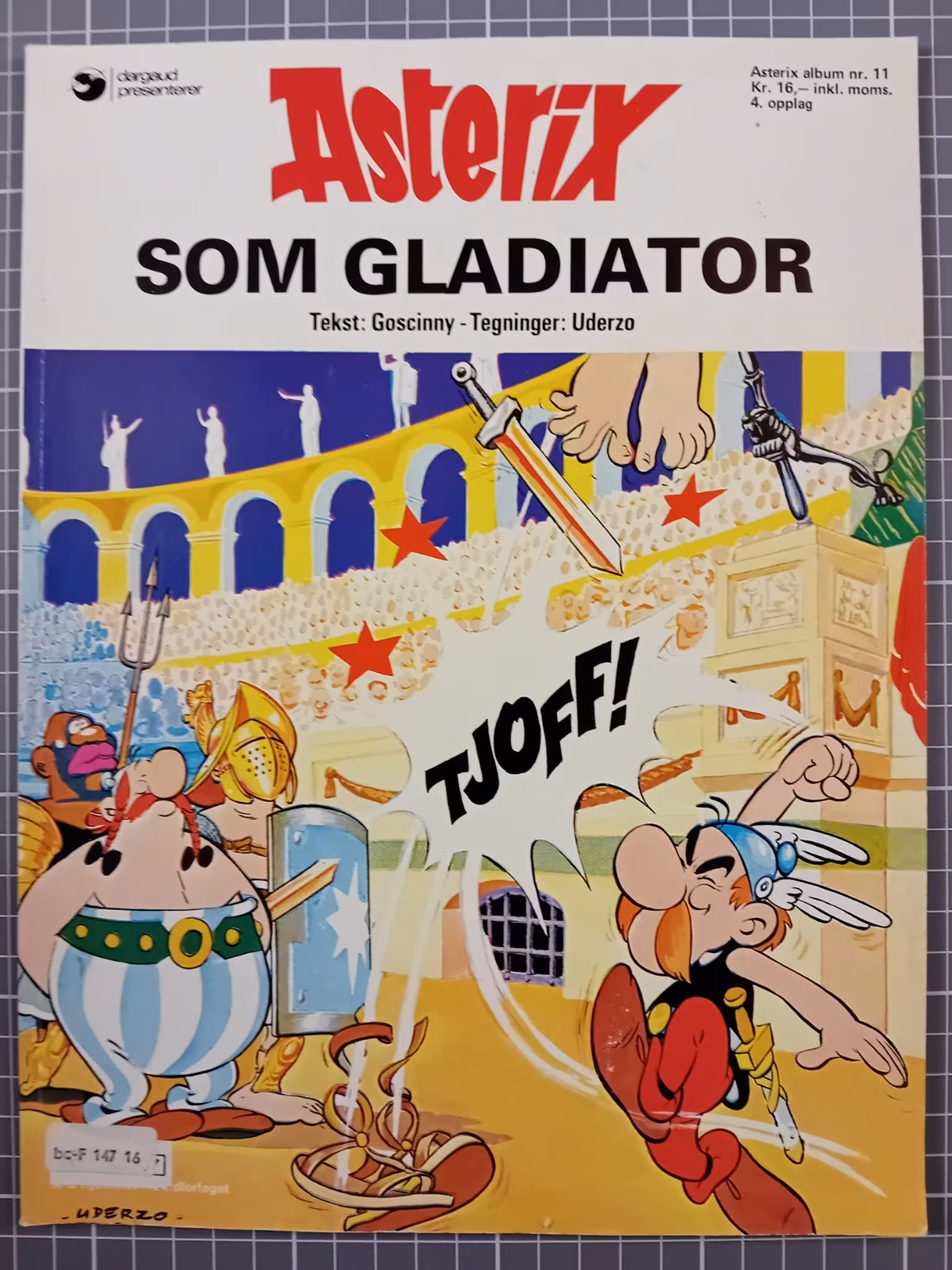 Asterix 11 Asterix som gladiator