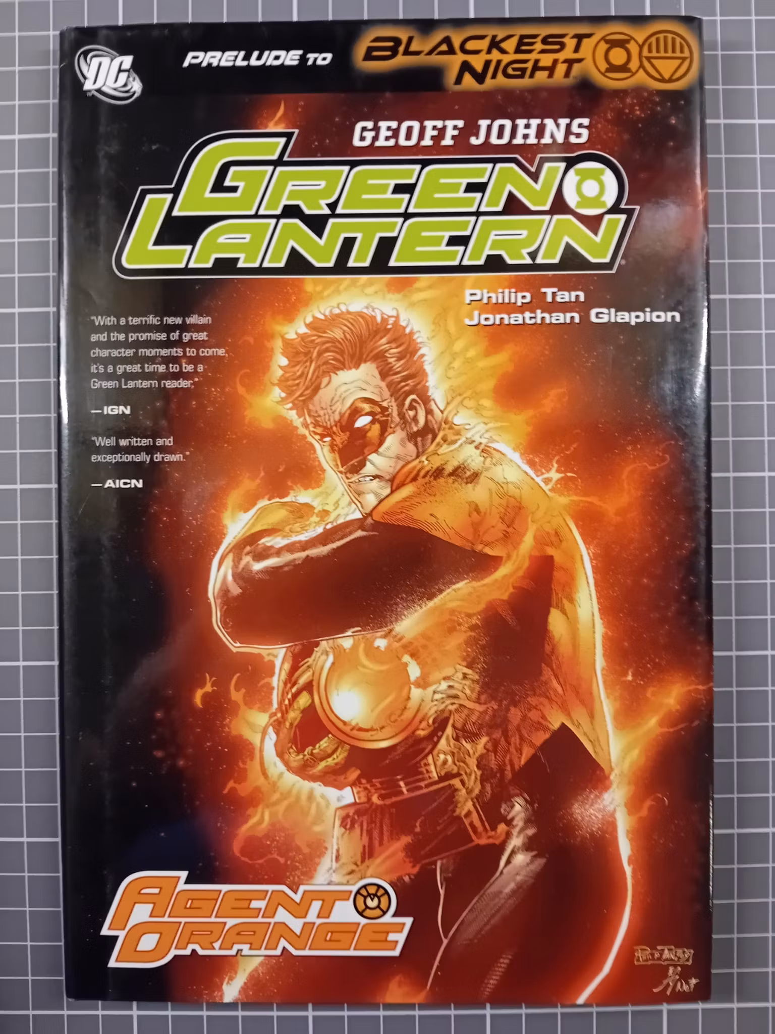 Green Lantern Agent orange