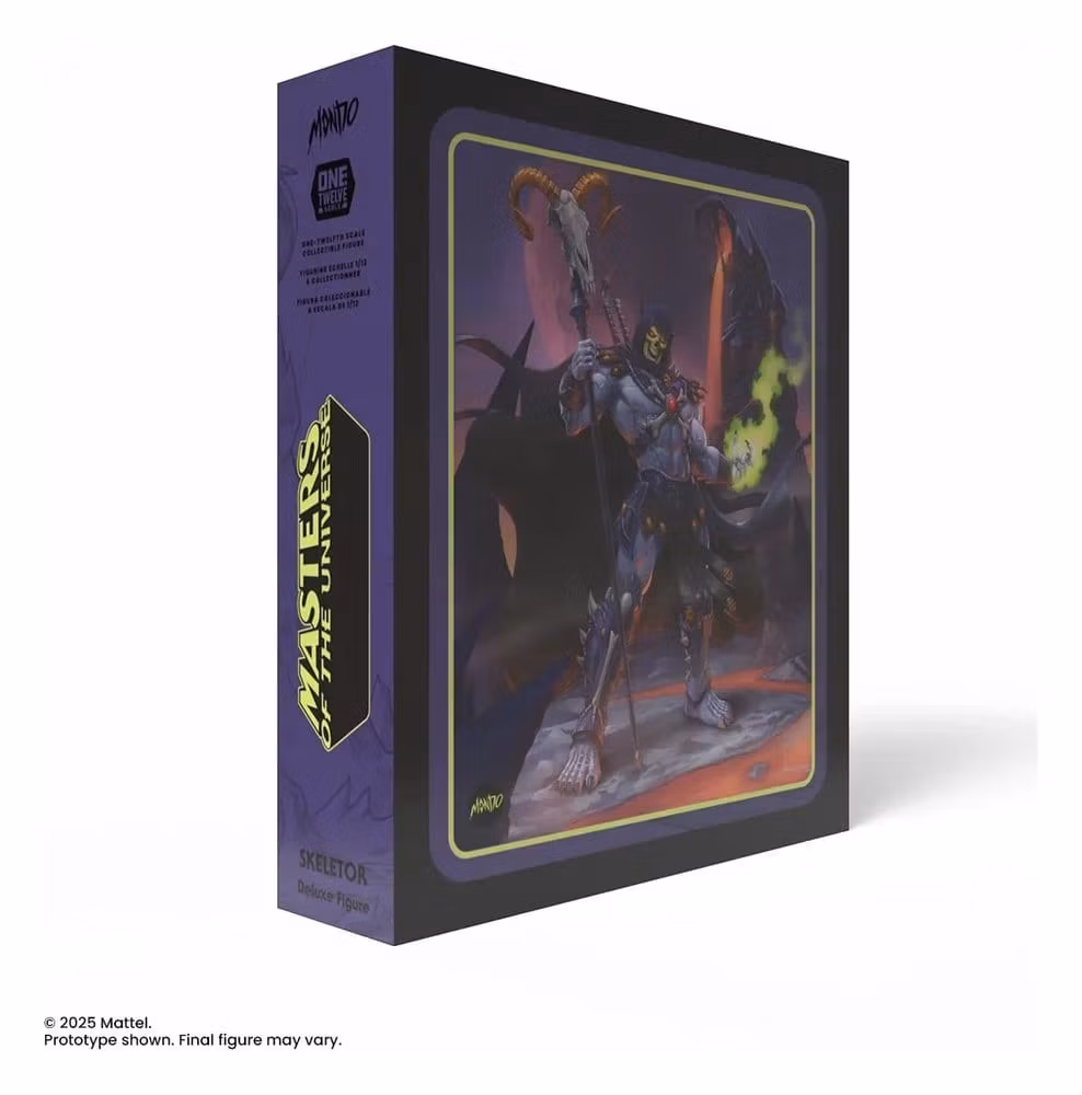 Masters of the Universe Action Figure 1/12 200x - Skeletor (Totalpris 1798,-) Mondo