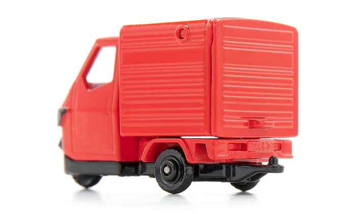 Piaggo Ape 50 Rød