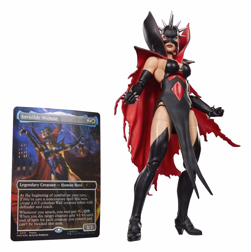 Marvel Legends Magic: The Gathering Marvel Legends Action Figure Fantastic Four Malice (Sue Storm) 15 cm (plus Exclusive Foil Card) (Totalpris 649,-)