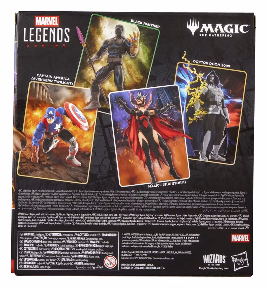 Marvel Legends Magic: The Gathering Marvel Legends Action Figure Fantastic Four Malice (Sue Storm) 15 cm (plus Exclusive Foil Card) (Totalpris 649,-)
