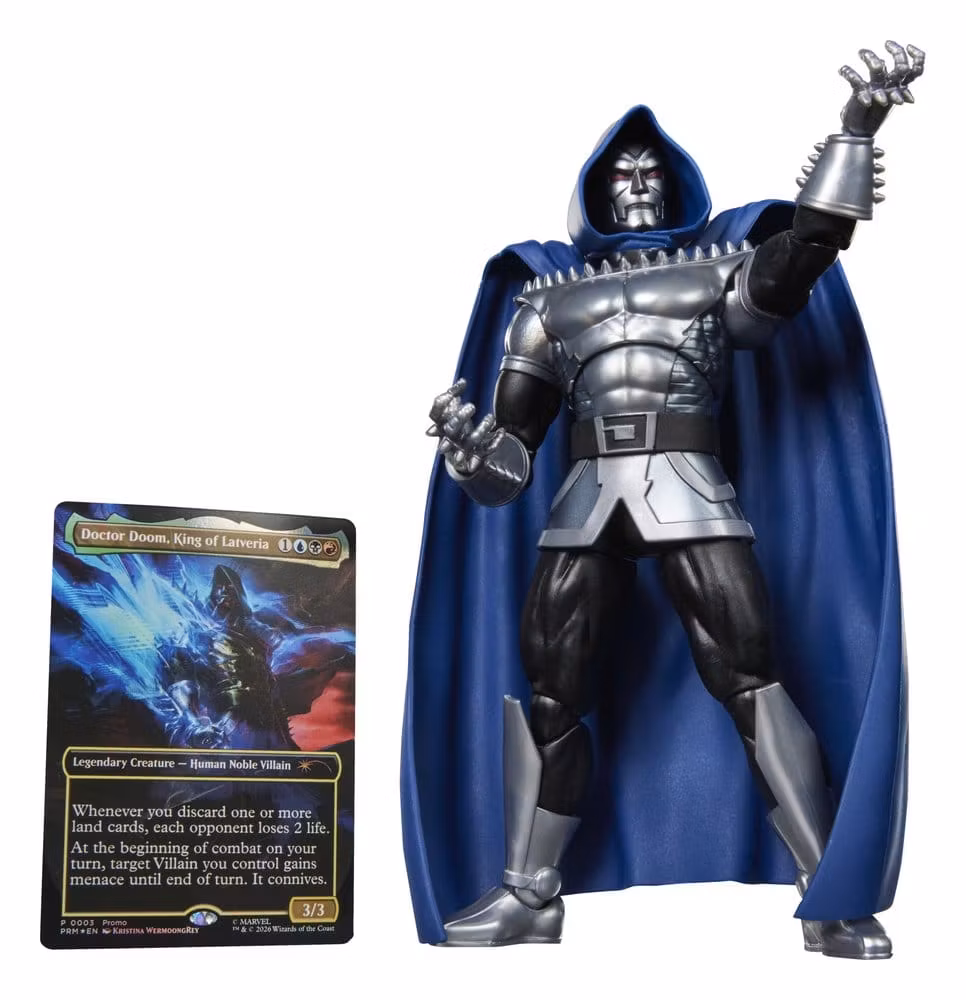 Marvel Legends Magic: The Gathering Marvel Legends Action Figure Doctor Doom 2099 15 cm (plus Exclusive Foil Card) (Totalpris 649,-)