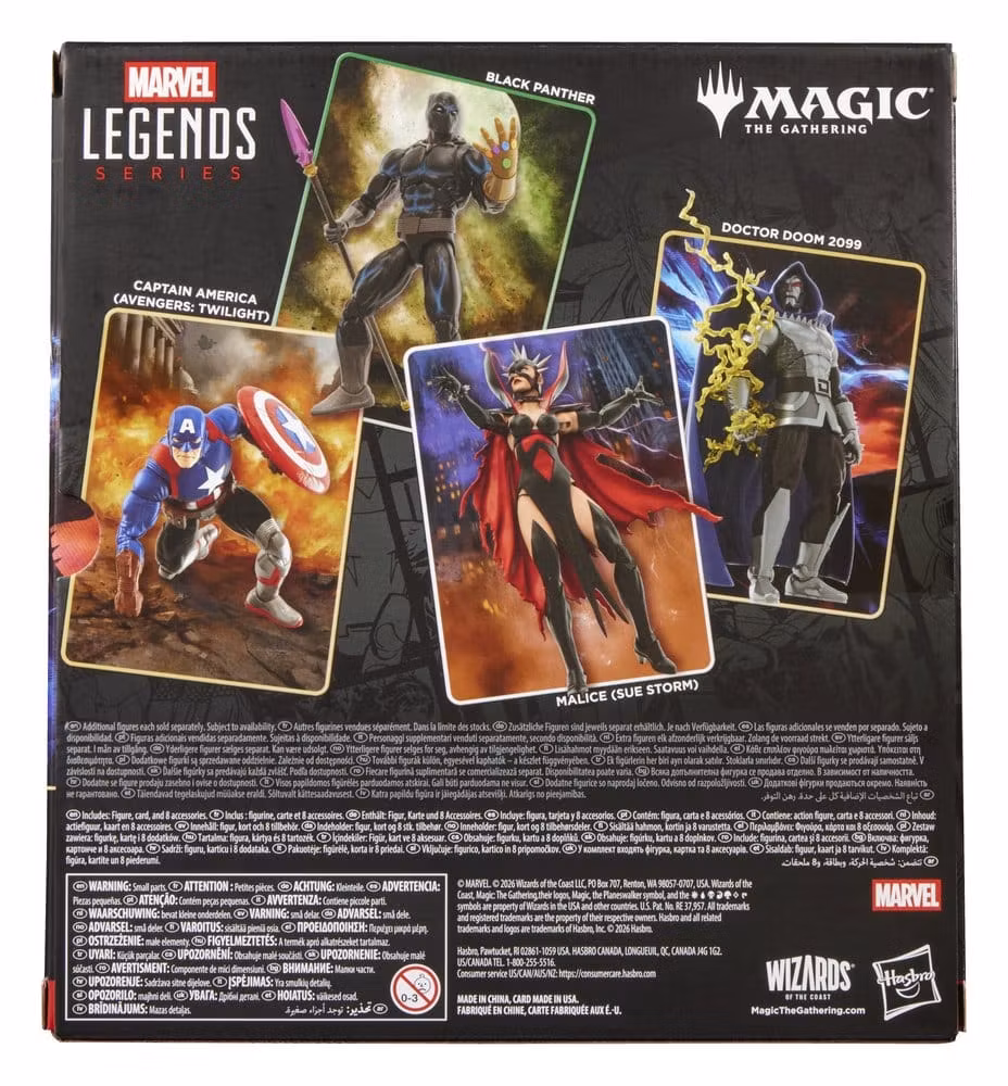 Marvel Legends Magic: The Gathering Marvel Legends Action Figure Doctor Doom 2099 15 cm (plus Exclusive Foil Card) (Totalpris 649,-)