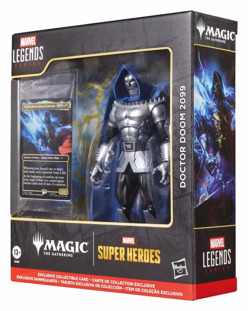 Marvel Legends Magic: The Gathering Marvel Legends Action Figure Doctor Doom 2099 15 cm (plus Exclusive Foil Card) (Totalpris 649,-)