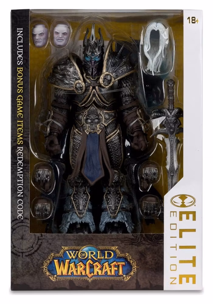 World of Warcraft McFarlane Elite Edition Action Figure Lich King #09 18 cm (Totalpris 698,-)