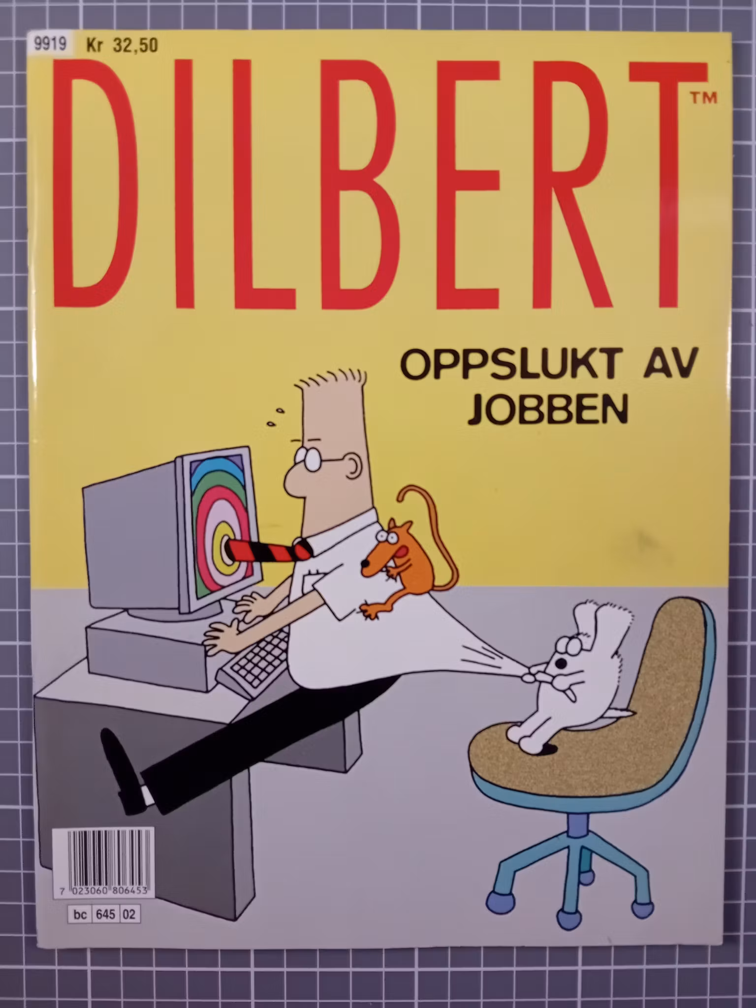 Dilbert Oppslukt av jobben