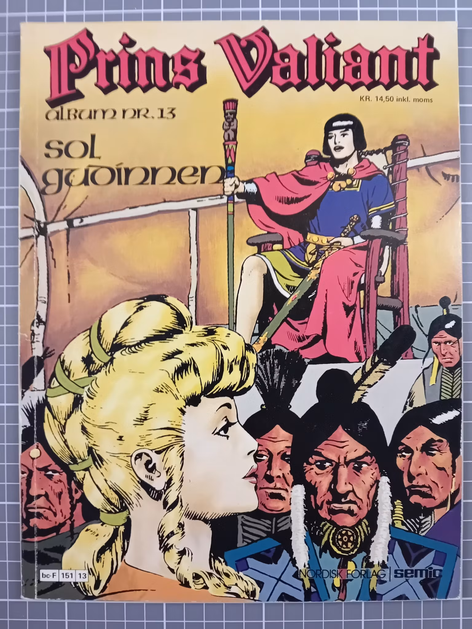 Prins Valiant 13 Solgudinnen