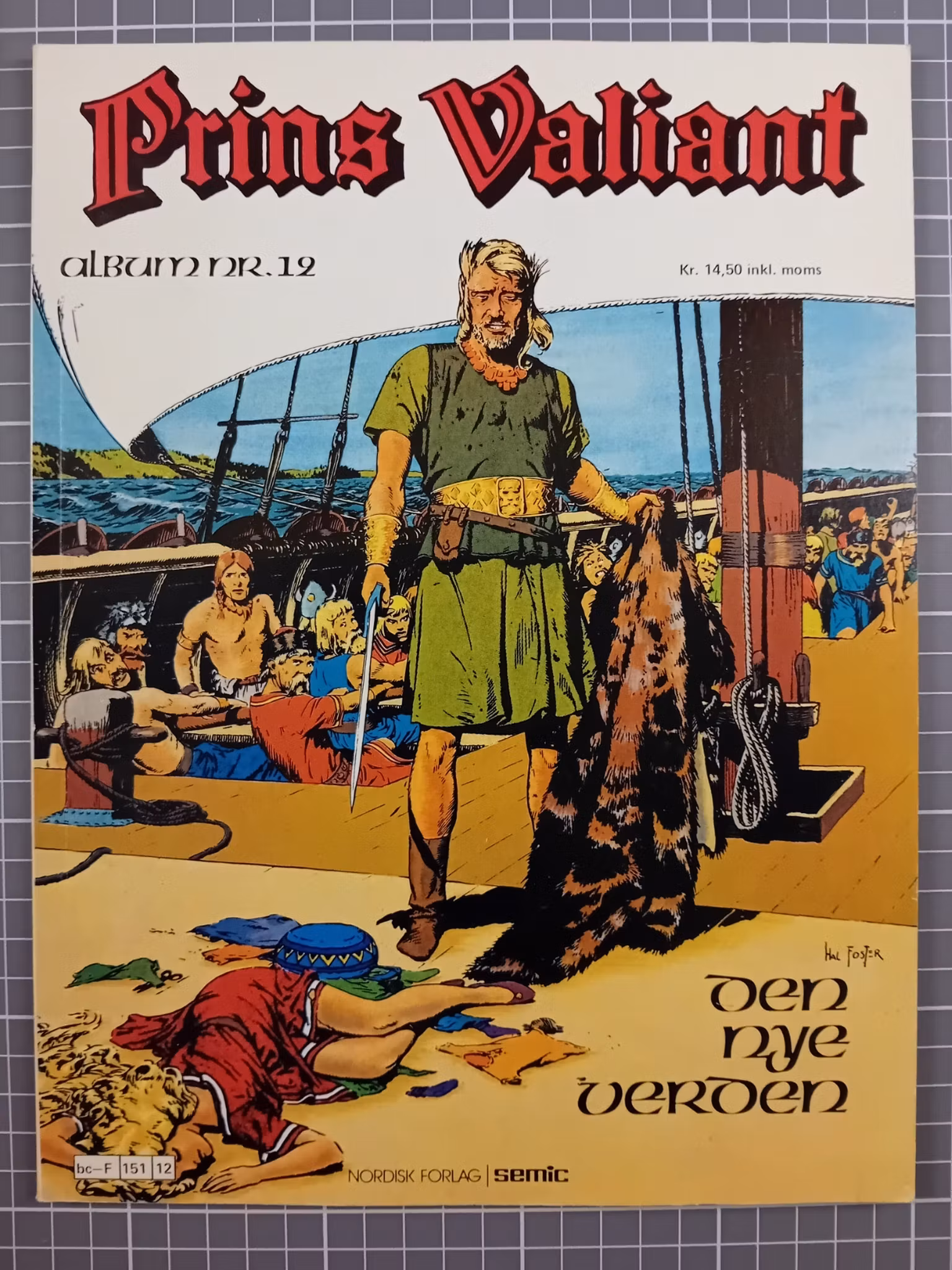 Prins Valiant 12 Den nye verden