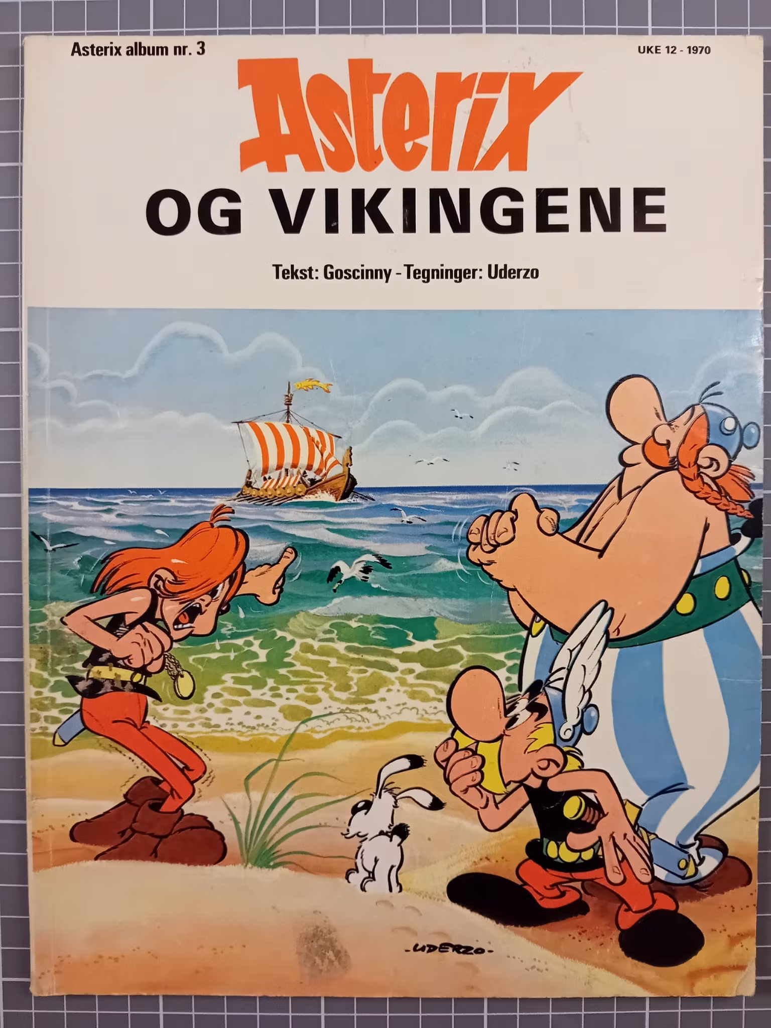 Asterix 03 Asterix og vikingene (Tempo utgave 1970)