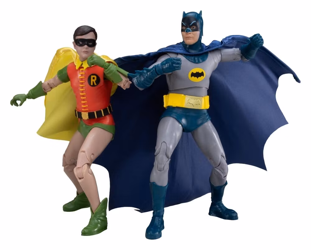 Batman Classic TV Series DC Multiverse McFarlane Collector Edition Action Figure 2-Pack Batman and Robin 18 cm (Totalpris 749,-)