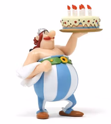 Asterix: Obelix med kake 8,5 cm