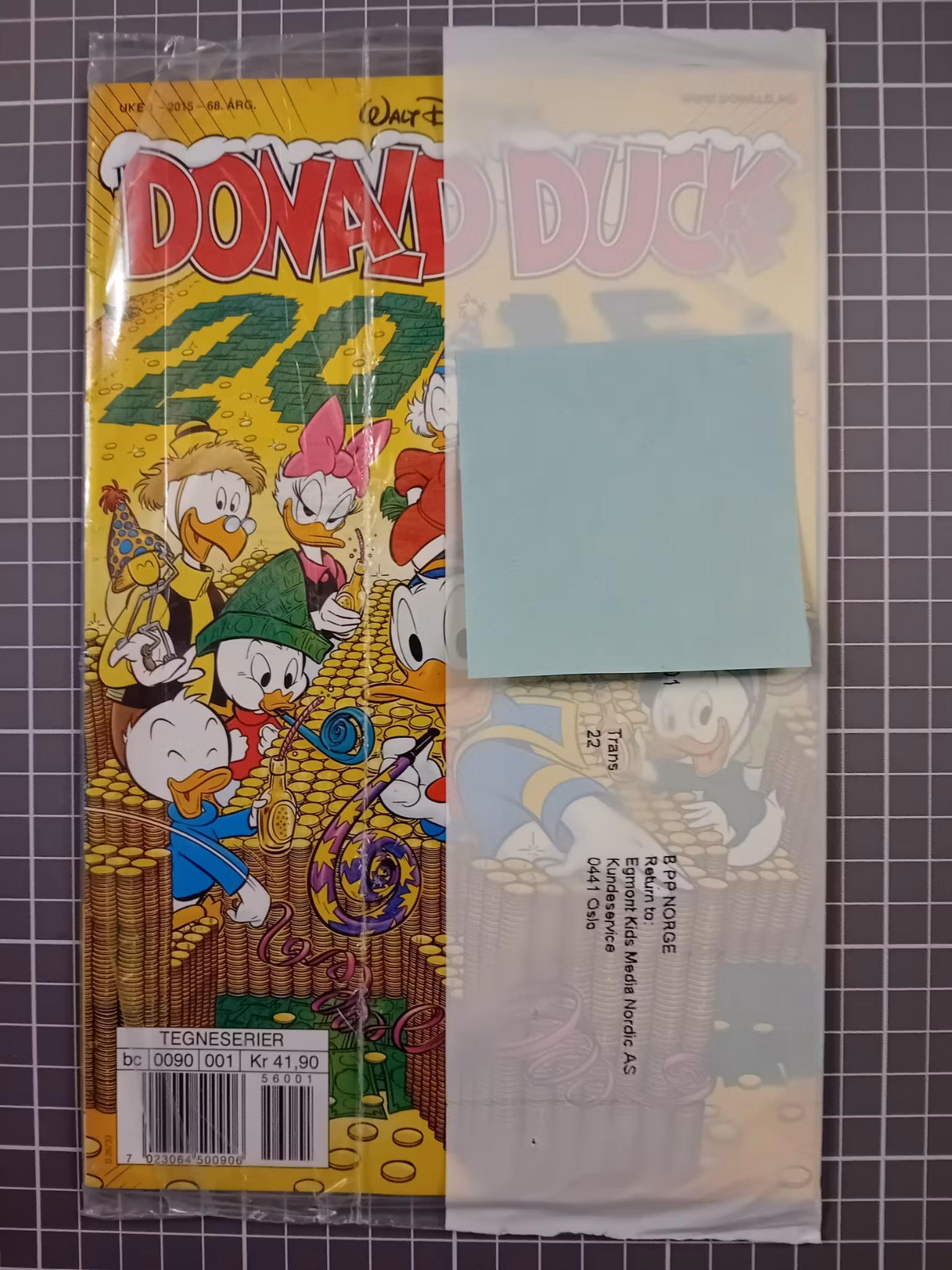 Donald Duck & Co 2015 - 01 Forseglet