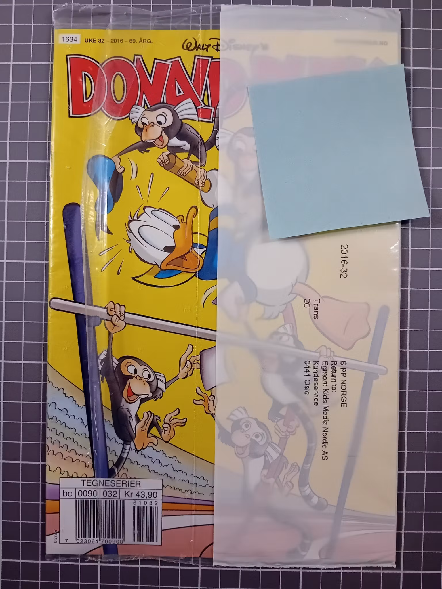 Donald Duck & Co 2016 - 32 Forseglet