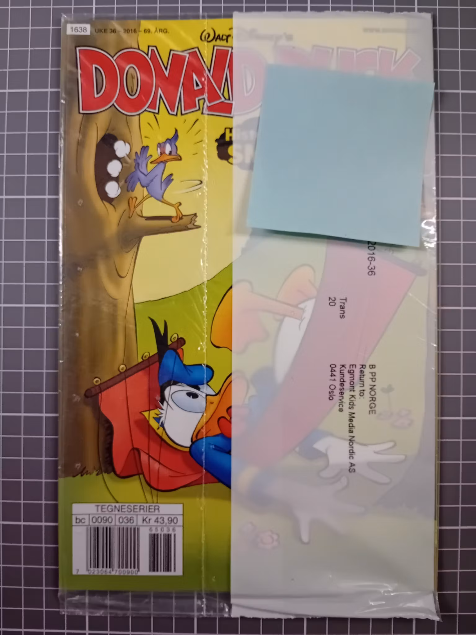 Donald Duck & Co 2016 - 36 Forseglet