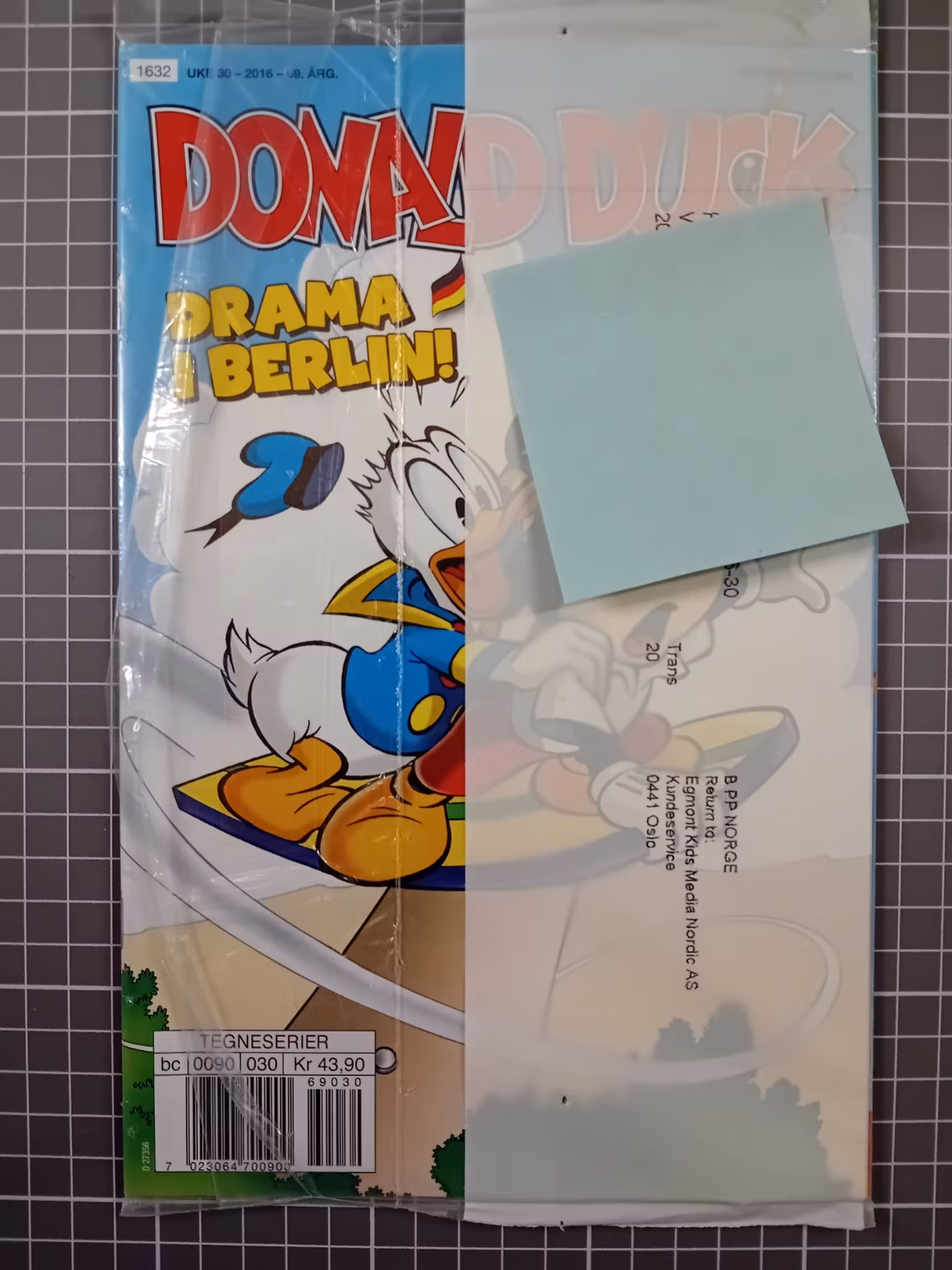 Donald Duck & Co 2016 - 30 Forseglet