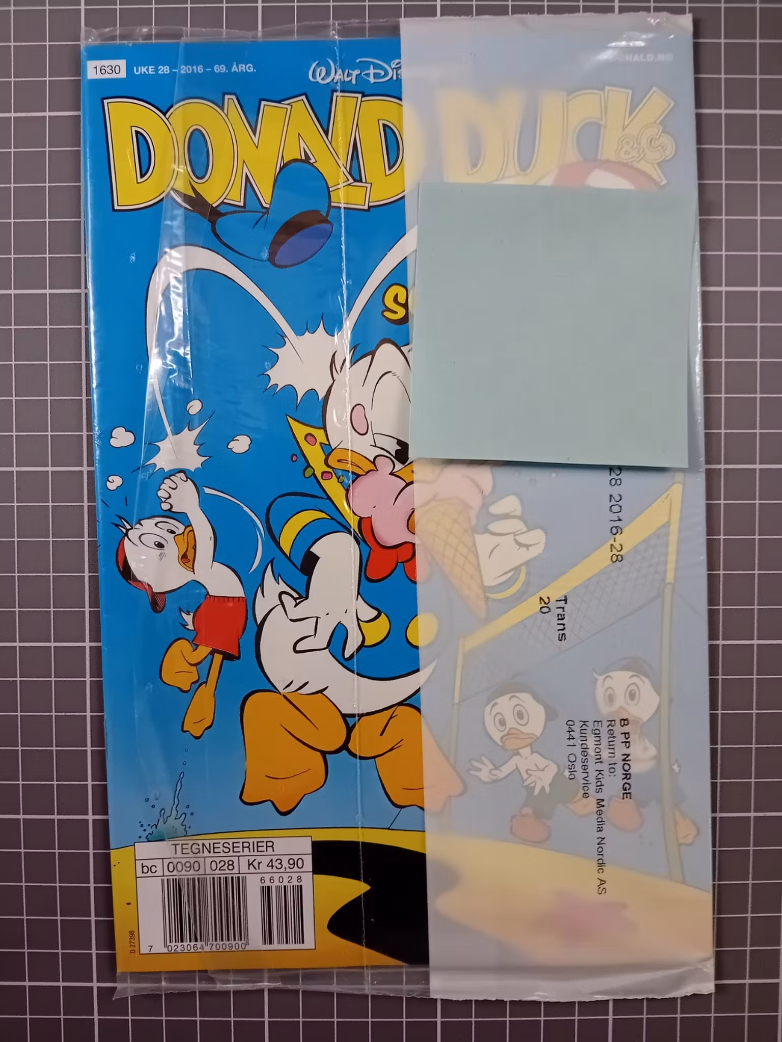 Donald Duck & Co 2016 - 28 Forseglet