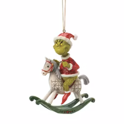 Grinch på gyngehest (Hanging Ornament)