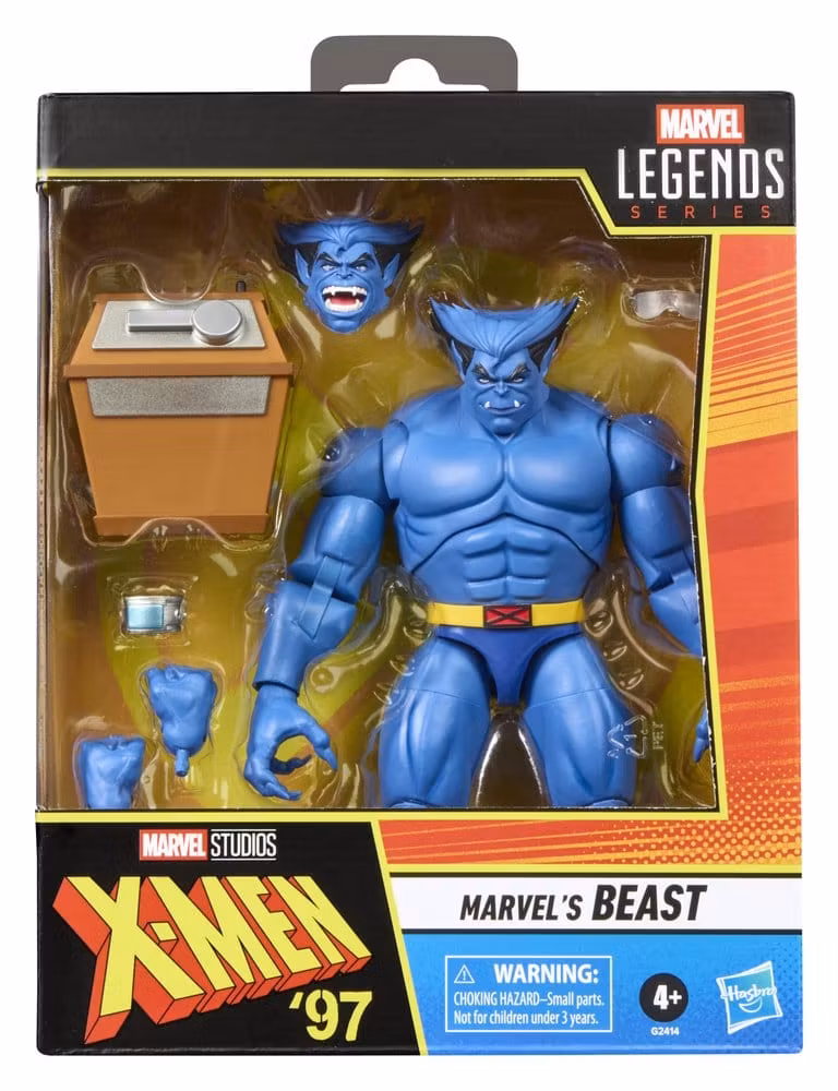X-Men '97 Marvel Legends Action Figure Marvel's Beast 15 cm (Totalpris 579,-)