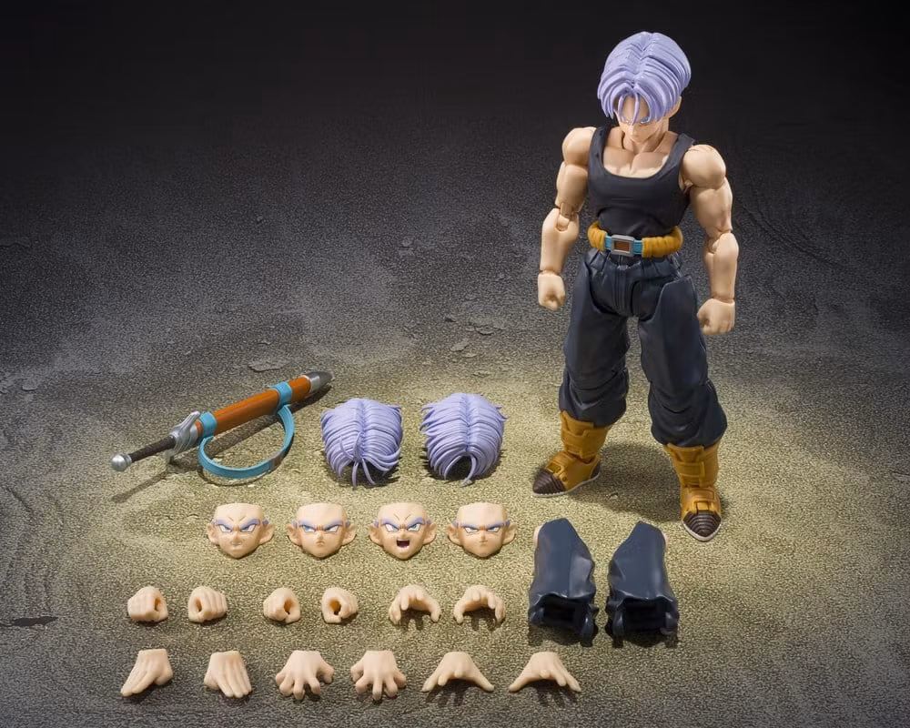 Dragon Ball Z S.H.Figuarts Action Figure Trunks Group Base Ver.B Limited Edition 14 cm (totalpris 779,-)