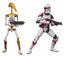 Star Wars: Battlefront II Black Series Action Figure 2-Pack Phase I Assault Trooper & Battle Droid Officer 15 cm (Totalpris 779,-)