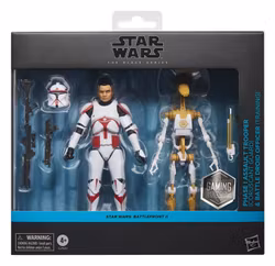 Star Wars: Battlefront II Black Series Action Figure 2-Pack Phase I Assault Trooper & Battle Droid Officer 15 cm (Totalpris 779,-)