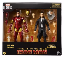 Marvel Legends Action Figure 2-Pack Iron Man (Extremis) & Marvel's Mandarin 15 cm (Totalpris 749,-)