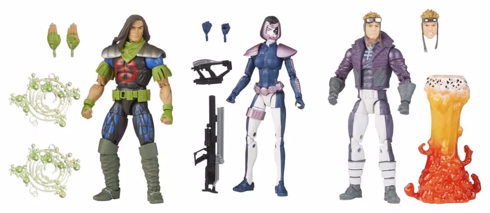 Marvel Legends Action Figure 3-Pack X-Force 15 cm (Totalpris 1249,-)