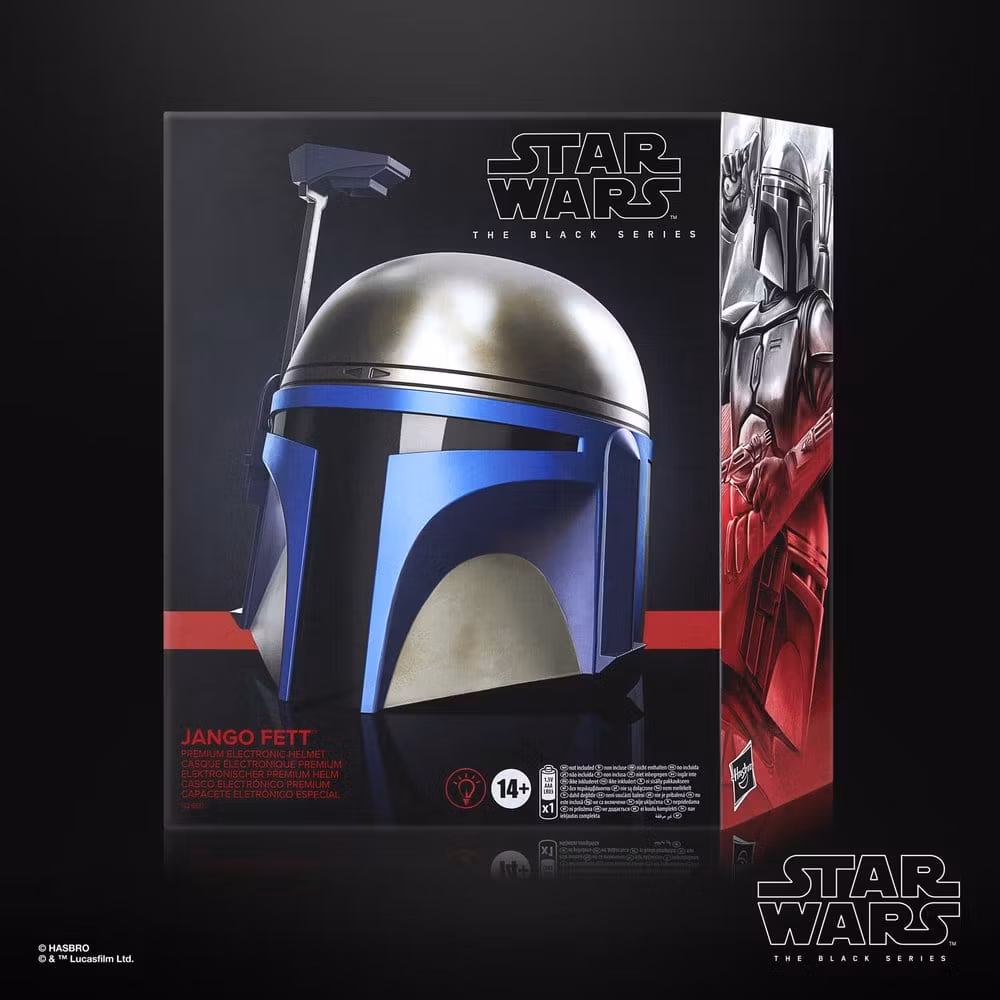 Star Wars Elektronisk hjelm Jango Fett (Episode II) (Totalpris 1998,-)