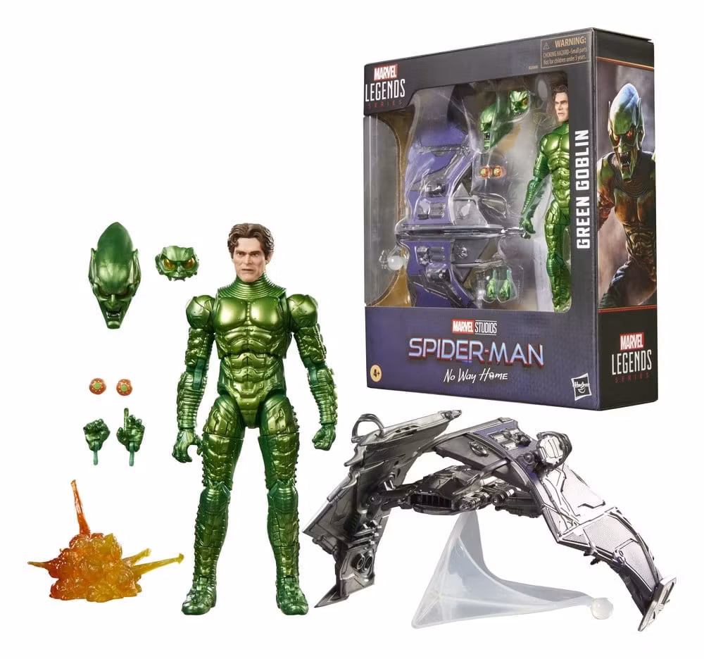 Spider-Man: No Way Home Marvel Legends Action Figure Green Goblin 15 cm (Totalpris 829,-)