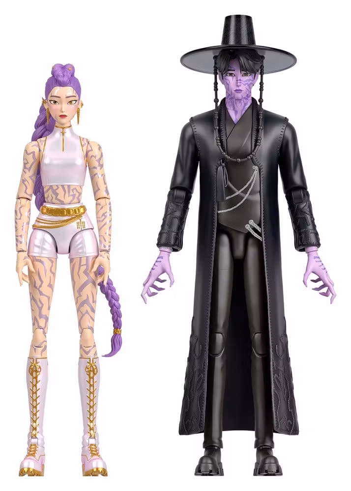 KPop Demon Hunters Action Figure 2-Pack Rumi & Jinu (Final Battle) 15 cm (Totalpris 639,-)